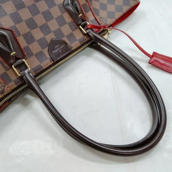 100% Authentic Louis Vuitton Kaisatoto PM Browns Damier Tote Bag #01295 - Picture 7 of 16